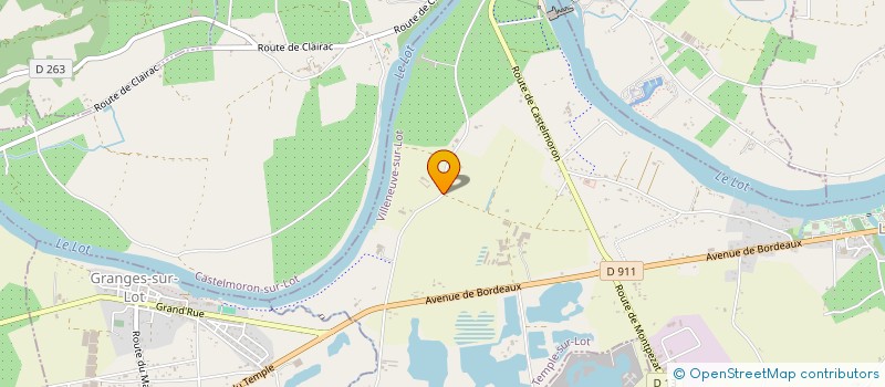 localisation de l'entreprise MONSIEUR RAYAN AOUABDIA  LE TEMPLE-SUR-LOT