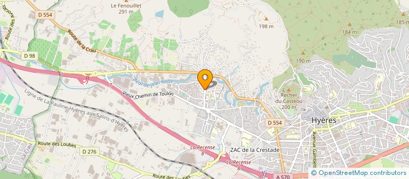 localisation de l'entreprise MONSIEUR RAYAN AYADINE à HYERES