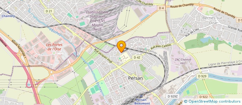 localisation de l'entreprise MONSIEUR RAYAN BABOU  PERSAN