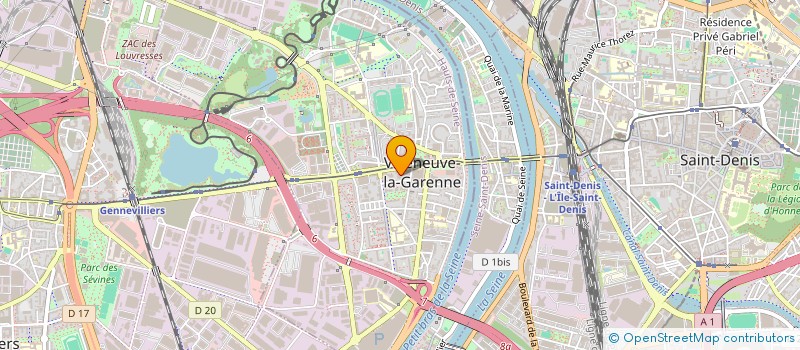 localisation de l'entreprise MONSIEUR RAYAN BAIA à VILLENEUVE-LA-GARENNE