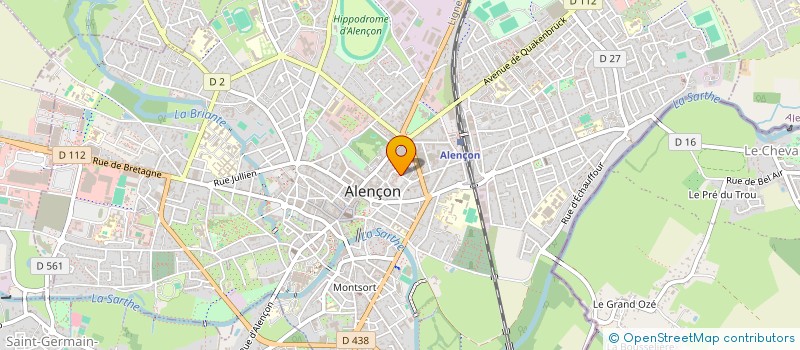 localisation de l'entreprise MONSIEUR RAYAN BALLET à ALENCON