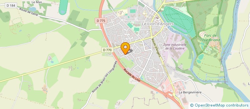 localisation de l'entreprise MONSIEUR RAYAN BECHROURI  LE LION-D'ANGERS