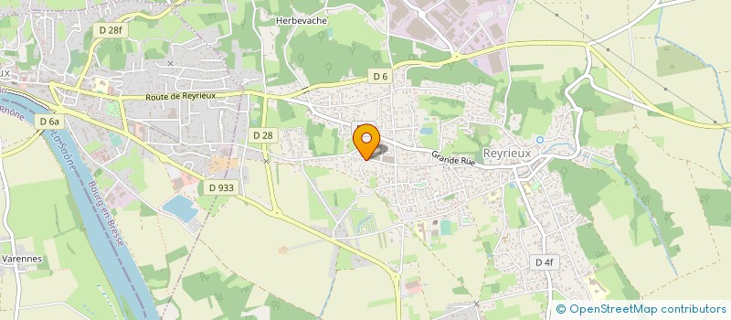 localisation de l'entreprise MONSIEUR RAYAN BEDIRA à REYRIEUX