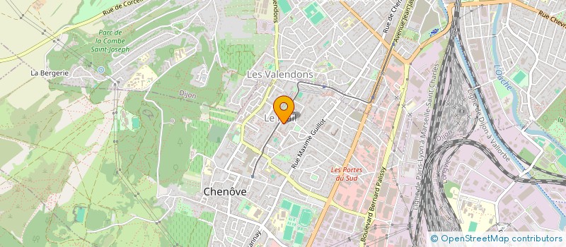 localisation de l'entreprise MONSIEUR RAYAN BELFETNI  CHENOVE