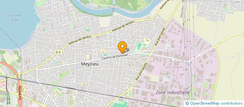 localisation de l'entreprise MONSIEUR RAYAN BELGACEM à MEYZIEU