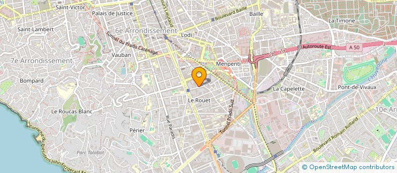 localisation de l'entreprise MONSIEUR RAYAN BELKACEM  MARSEILLE