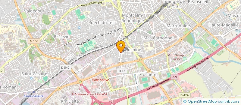 localisation de l'entreprise MONSIEUR RAYAN BELKHODJA  NIMES