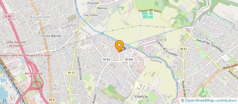 localisation de l'entreprise MONSIEUR RAYAN BENARIOUMLIL  LAUNAGUET