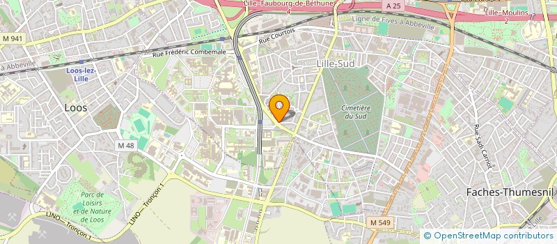 localisation de l'entreprise MONSIEUR RAYAN BENNAB  LILLE