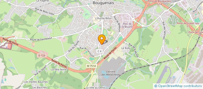 localisation de l'entreprise MONSIEUR RAYAN BENSLIMANE à BOUGUENAIS