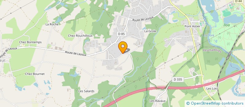 localisation de l'entreprise MONSIEUR RAYAN BERSALI  ORLEAT