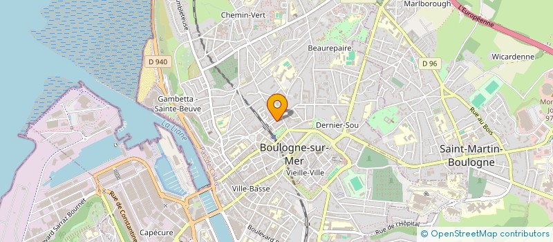 localisation de l'entreprise MONSIEUR RAYAN BOUGHRARA  BOULOGNE-SUR-MER