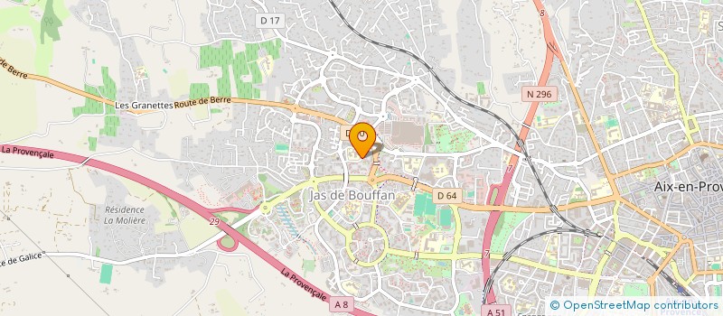 localisation de l'entreprise MONSIEUR RAYAN BOUHALLI à AIX-EN-PROVENCE