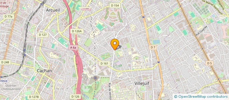 localisation de l'entreprise MONSIEUR RAYAN BOUZGHAYA à VILLEJUIF