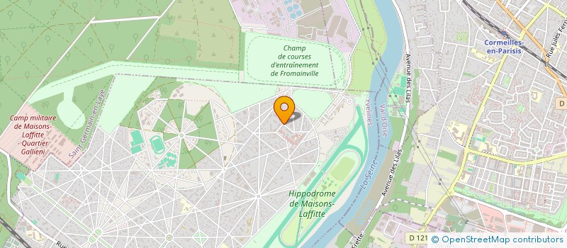 localisation de l'entreprise MONSIEUR RAYAN BRETON à MAISONS-LAFFITTE