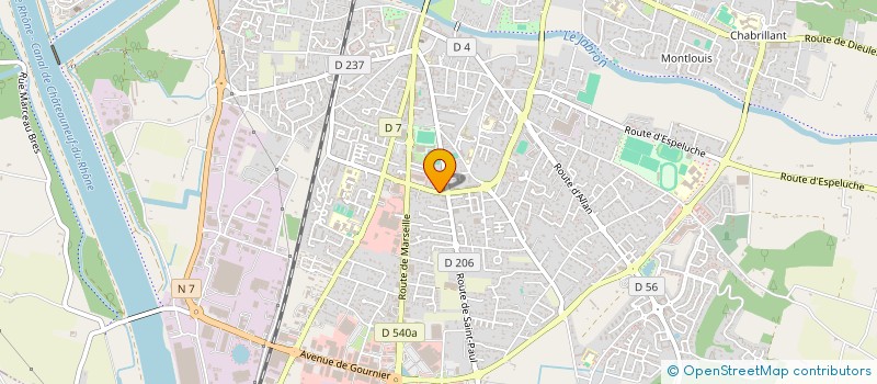 localisation de l'entreprise MONSIEUR RAYAN CHAIBDERRAINE  MONTELIMAR