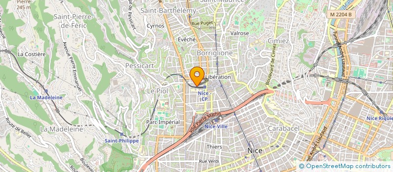 localisation de l'entreprise MONSIEUR RAYAN CHARNI  NICE