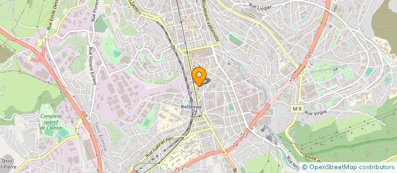 localisation de l'entreprise MONSIEUR RAYAN CHEBIRA  SAINT-ETIENNE