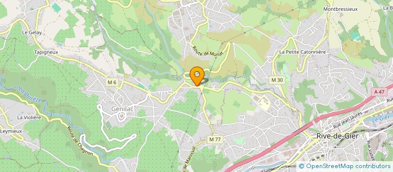 localisation de l'entreprise MONSIEUR RAYAN CHERIF  GENILAC