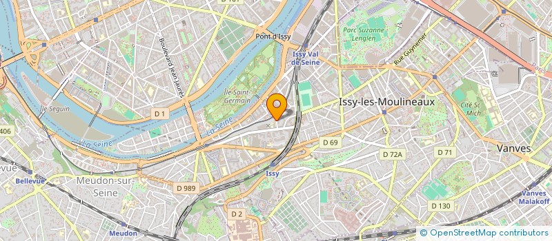 localisation de l'entreprise MONSIEUR RAYAN DE CARVALHO à ISSY-LES-MOULINEAUX