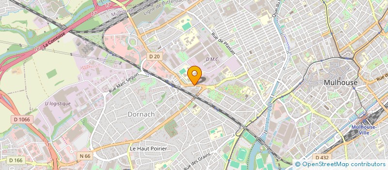 localisation de l'entreprise MONSIEUR RAYAN DERMAS  MULHOUSE