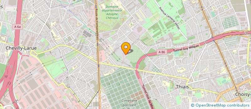 localisation de l'entreprise MONSIEUR RAYAN DETANTE  THIAIS