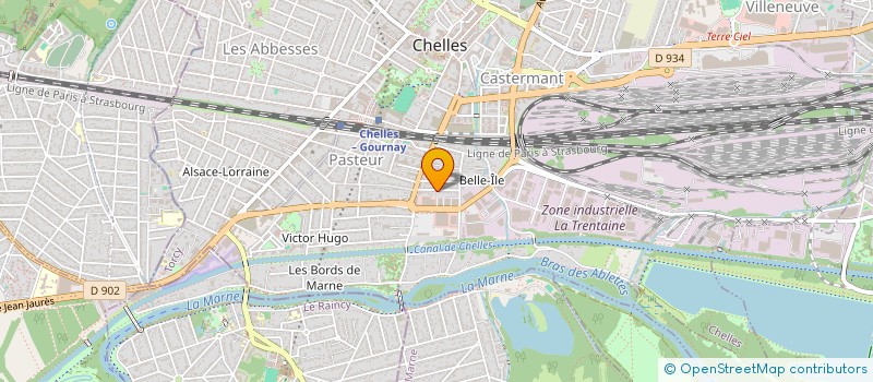 localisation de l'entreprise MONSIEUR RAYAN DIENG à CHELLES