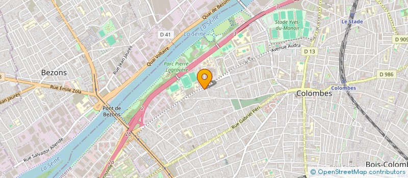 localisation de l'entreprise MONSIEUR RAYAN DOGGA  COLOMBES