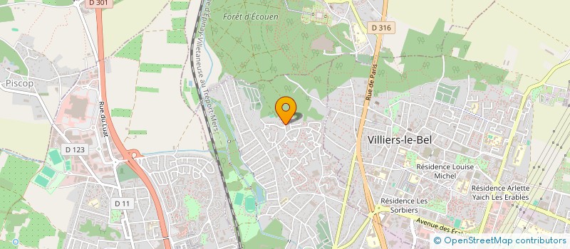 localisation de l'entreprise MONSIEUR RAYAN DUMAN à SARCELLES