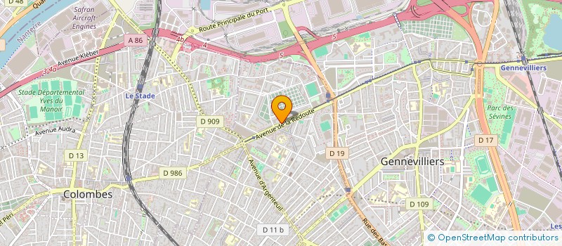 localisation de l'entreprise MONSIEUR RAYAN EL ADLI à ASNIERES-SUR-SEINE