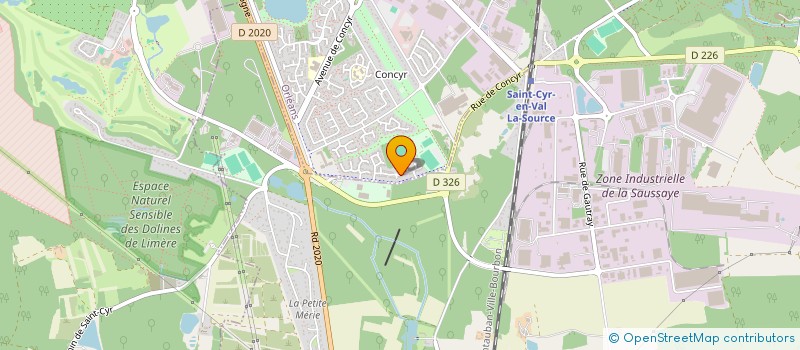 localisation de l'entreprise MONSIEUR RAYAN EL BRAIE  ORLEANS