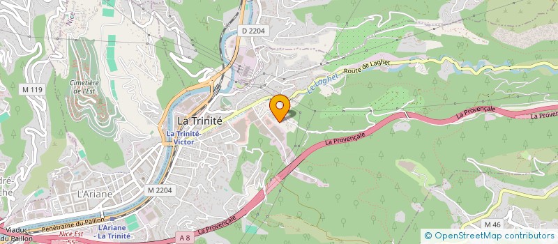 localisation de l'entreprise MONSIEUR RAYAN EL HASSANI à LA TRINITE