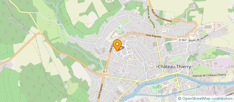 localisation de l'entreprise MONSIEUR RAYAN EL KIHEL à CHATEAU-THIERRY