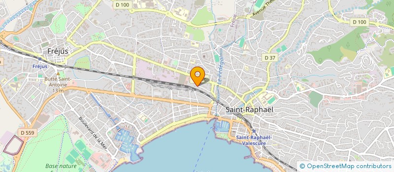 localisation de l'entreprise MONSIEUR RAYAN ELLILI à FREJUS