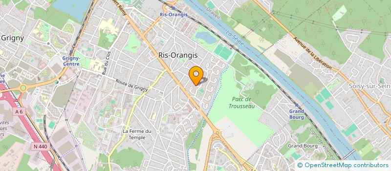 localisation de l'entreprise MONSIEUR RAYAN FAHER à RIS-ORANGIS