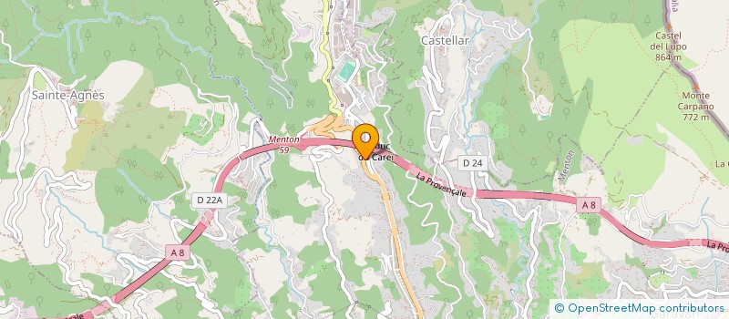 localisation de l'entreprise MONSIEUR RAYAN FALAH  MENTON