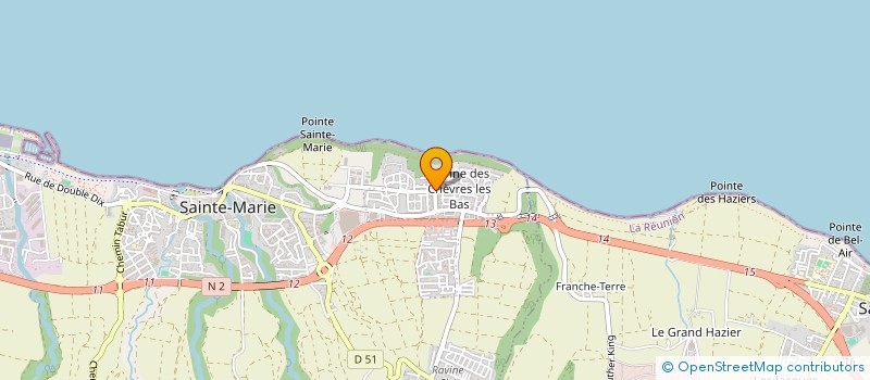 localisation de l'entreprise MONSIEUR RAYAN FIN  SAINTE-MARIE