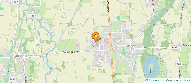 localisation de l'entreprise MONSIEUR RAYAN FORESTIER  TARBES