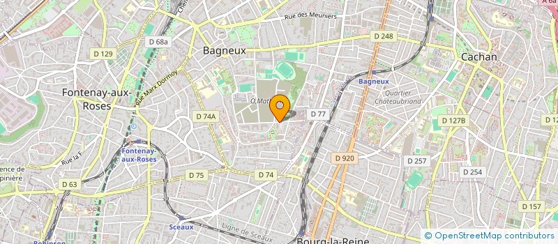 localisation de l'entreprise MONSIEUR RAYAN FOURTI à BAGNEUX