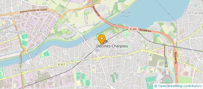 localisation de l'entreprise MONSIEUR RAYAN FRAIOUI  DECINES-CHARPIEU