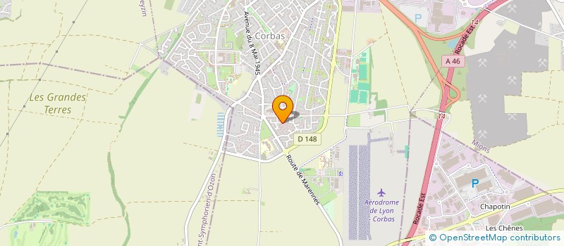 localisation de l'entreprise MONSIEUR RAYAN GANA à CORBAS