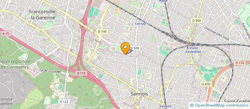 localisation de l'entreprise MONSIEUR RAYAN GUETTAB à ERMONT