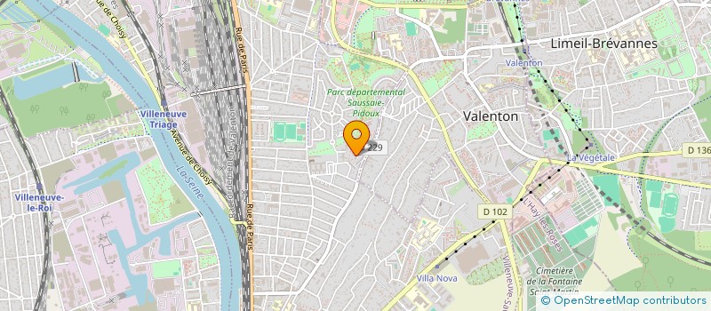 localisation de l'entreprise MONSIEUR RAYAN HADDAD  VILLENEUVE-SAINT-GEORGES