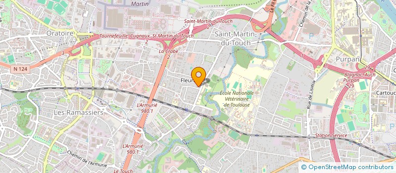 localisation de l'entreprise MONSIEUR RAYAN HANNACHE METTI à TOULOUSE
