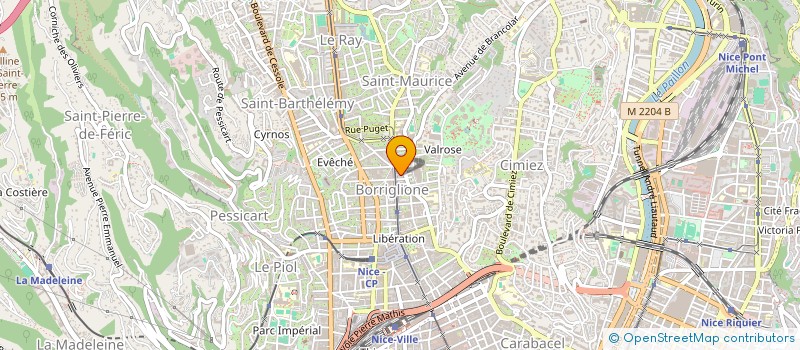 localisation de l'entreprise MONSIEUR RAYAN HASSIS à NICE