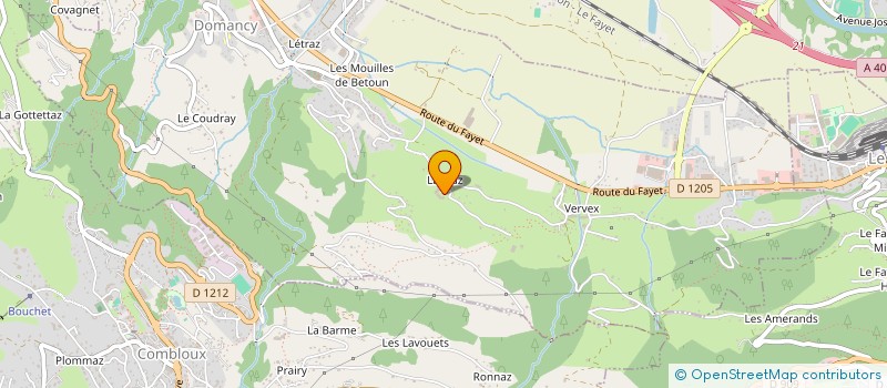 localisation de l'entreprise MONSIEUR RAYAN HOSAMEEA  DOMANCY