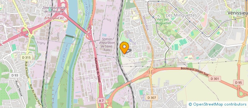 localisation de l'entreprise MONSIEUR RAYAN IHNID  SAINT-FONS