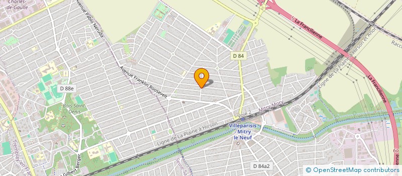 localisation de l'entreprise MONSIEUR RAYAN IOUALALEN  MITRY-MORY