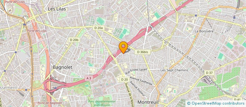 localisation de l'entreprise MONSIEUR RAYAN IOUALITENE à MONTREUIL