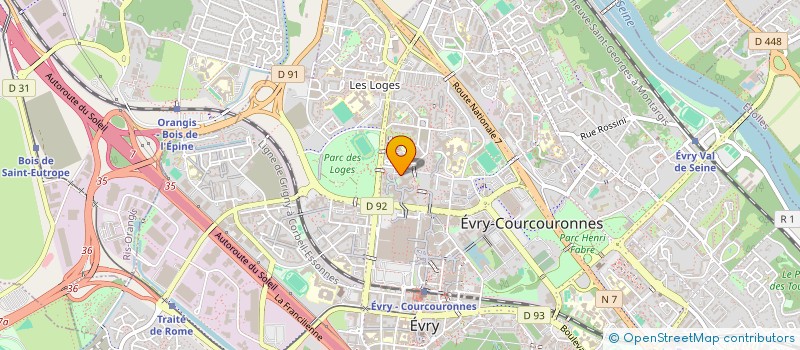 localisation de l'entreprise MONSIEUR RAYAN IRALANE à EVRY-COURCOURONNES